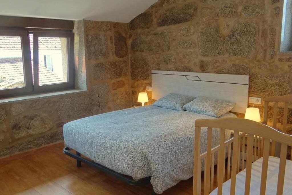 Cuberto Darriba Casa Restaurada En Canedo Carnota Exterior foto