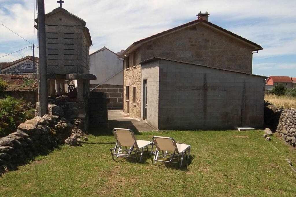 Cuberto Darriba Casa Restaurada En Canedo Carnota Exterior foto